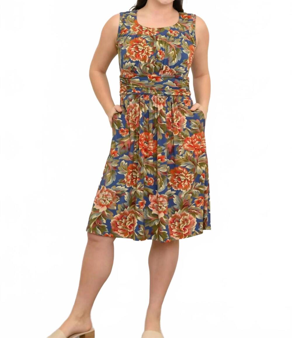NEW BLUE SKY CLOTHING CO roam dress in khaki vintage